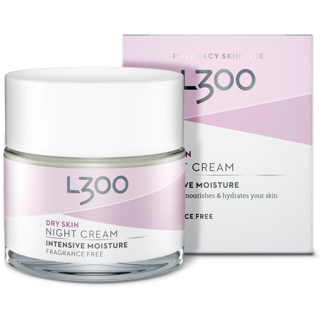 L300 Intensive Moisture Night Cream Dry Skin 50 ml | Hudvård - Ansiktsvård - Ansiktskräm - Nattkräm | Apoteka