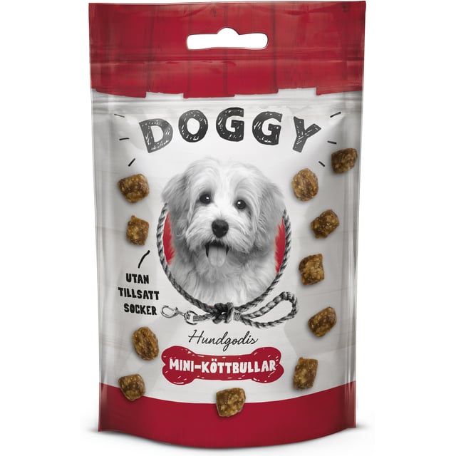 DOGGY Huddgodis Mini-Köttbullar 50 g