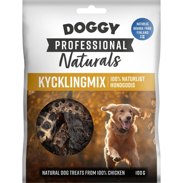 Doggy Professional Hundgodis Kycklingmix 100 g