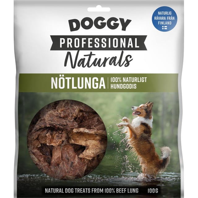 Doggy Professional Hundgodis Nötlunga 100 g