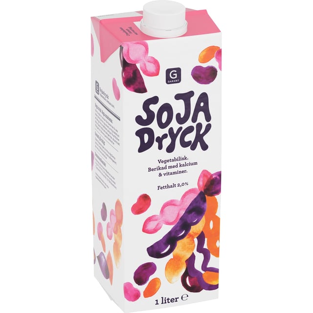Garant Sojadryck Osötad 1 liter | Mat & dryck - Drycker - Växtbaserad dryck | Apoteka