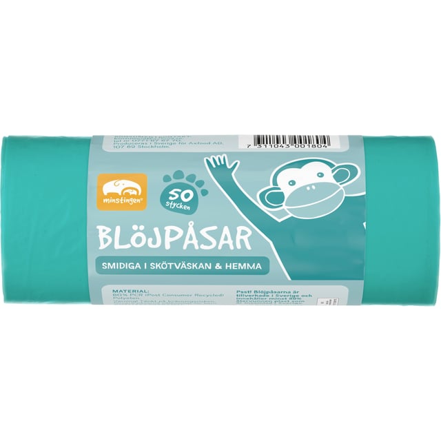 Minstingen Blöjpåsar 50 st | Baby, barn & förälder - Blöjor & våtservetter - Blöjpåsar & blöjhinkar | Apoteka