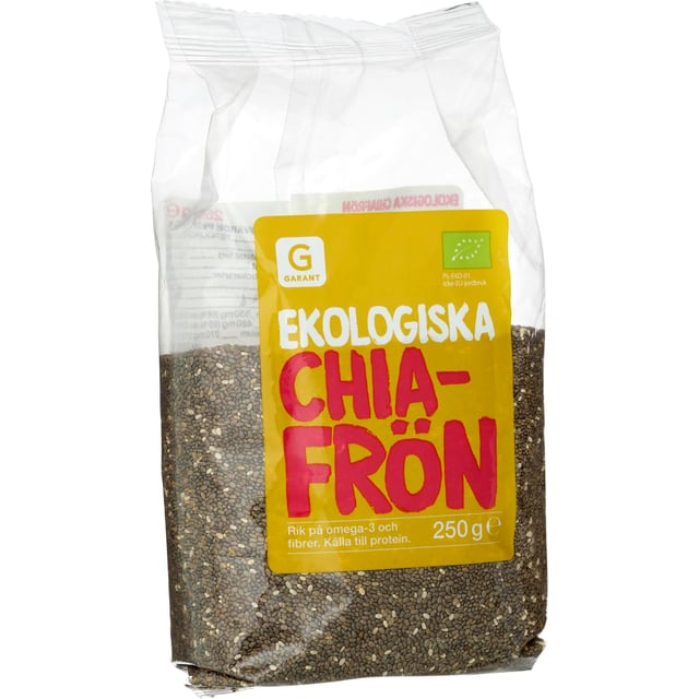Garant Eko Chiafrön 250 g | Mat & dryck - Skafferi - Torkad frukt, nötter & frön | Apoteka
