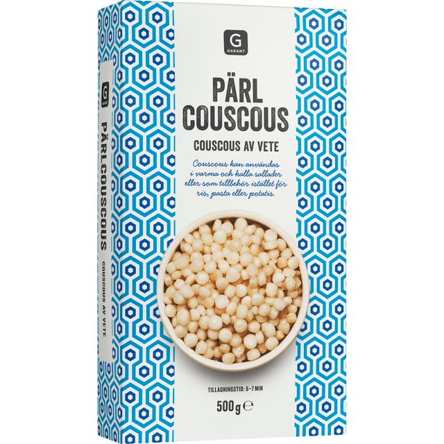 Garant Pärlcouscous 500 g | Mat & dryck - Skafferi - Bulgur, quinoa & couscous | Apoteka