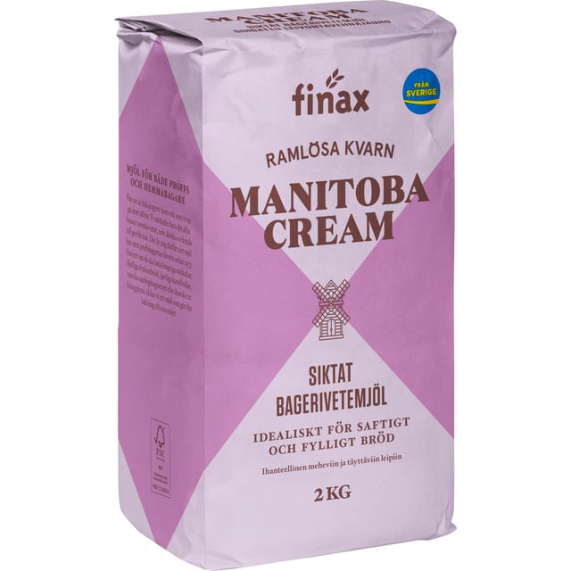 Finax Ramlösa Kvarn Manitoba Cream 2 kg | Mat & dryck - Skafferi - Mjöl, gryn & bakmixer | Apoteka