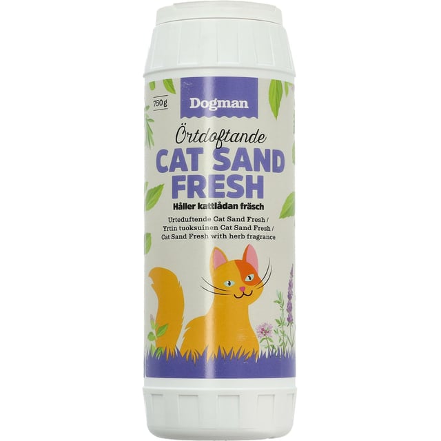 Dogman Cat Sand Fresh 750g | Djur - Sårvård & hygien för djur - Fläck & luktborttagning | Apoteka