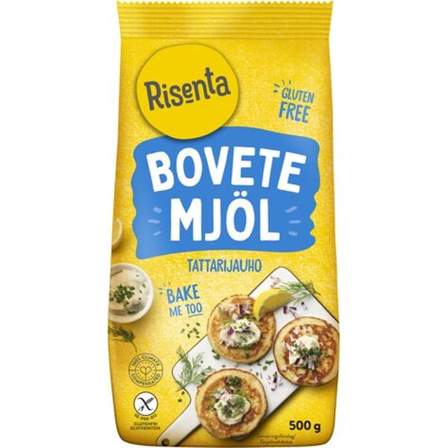 Risenta Bovetemjöl 500 g | Mat & dryck - Skafferi - Mjöl, gryn & bakmixer,Mat & dryck - Glutenfritt | Apoteka
