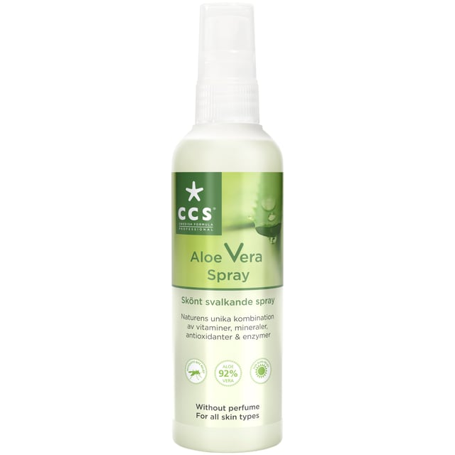 CCS Aloe vera spray 150 ml | Hudvård - Solskydd - After sun - Aloe vera,Sår, bett & stick - Bett & stick - Efter bett | Apoteka
