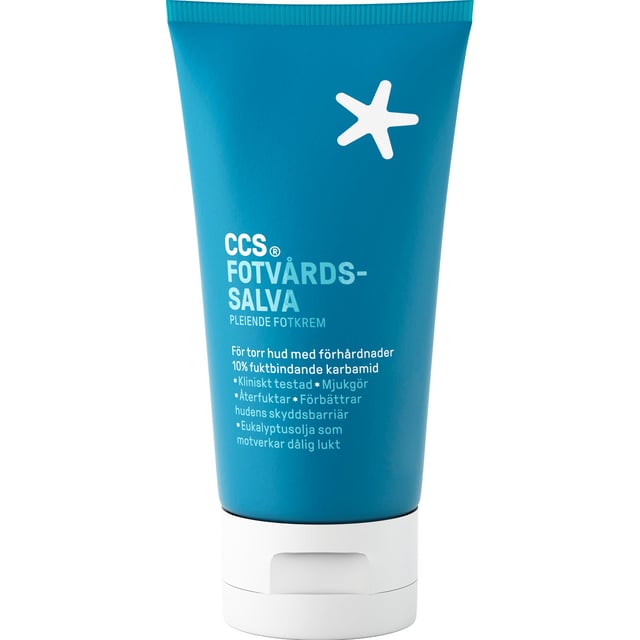 CCS Fotvårdssalva Mjukgörande Salva för Torra Fötter & Hård Hud 75 ml | Hudvård - Händer & fötter - Fotvård - Fotkräm | Apoteka