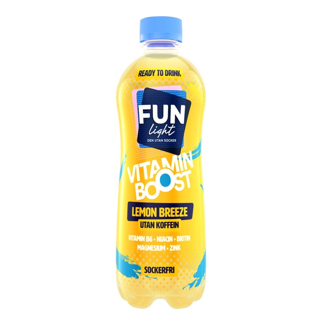 Fun Light Vitamin Lemon Breeze 500 ml | Mat & dryck - Drycker - Funktionell dryck | Apoteka