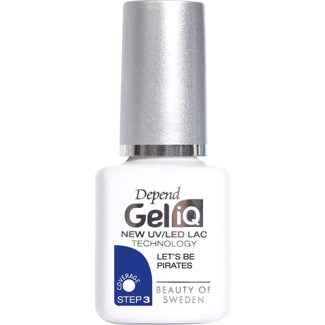 Depend Gel iQ Lets Be Pirates Blue 5 ml | Smink - Naglar - Nagellack - Färgat nagellack | Apoteka