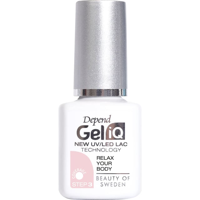Depend Gel iQ Relax your body Light Pink5 ml | Smink - Naglar - Nagellack - Färgat nagellack | Apoteka
