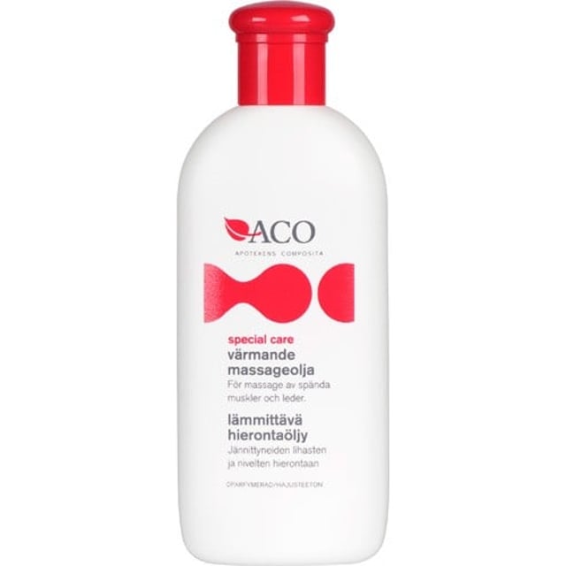ACO Special Care Värmande Massageolja 150 ml | Hudvård - Kroppsvård - Kroppsolja - Massageolja,Träning - Träningsvärk & muskelsmärtor - Liniment | Apoteka