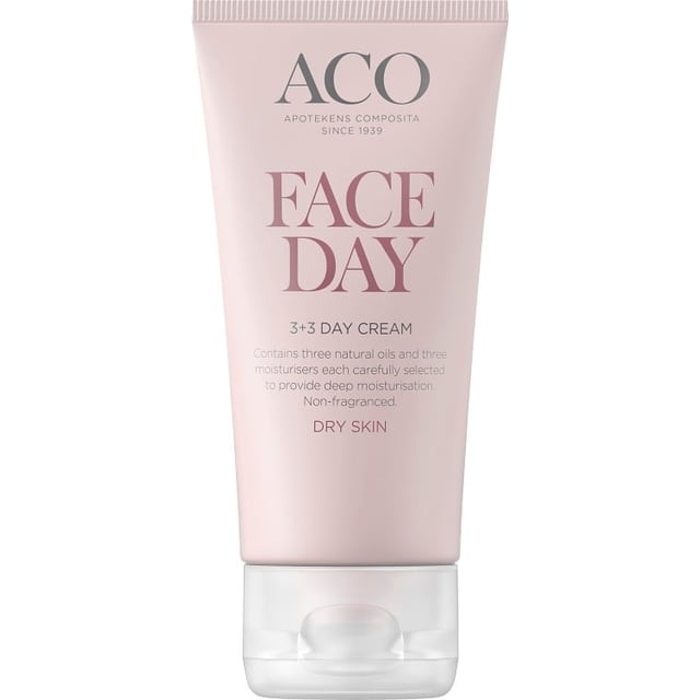 ACO Face 3+3 Day Cream Oparfymerad Dagkräm 50 ml | Hudvård - Ansiktsvård - Ansiktskräm - Dagkräm | Apoteka