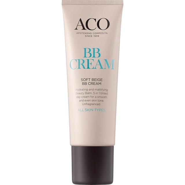 Aco Face Soft Beige BB Cream Tonad Dagkräm 50 ml | Smink - Bas - BB & CC Cream | Apoteka