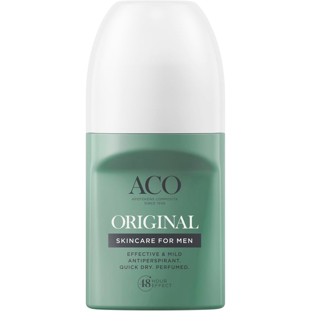 ACO Original Deo Men 50 ml | Hudvård - Kroppsvård - Deodorant - Antiperspirant,Hudvård - Hudvård för män - Kroppsvård för män - Deodorant | Apoteka