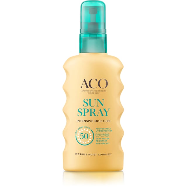 Aco Sun Pump Spray SPF50+ Solskydd Kropp 175 ml