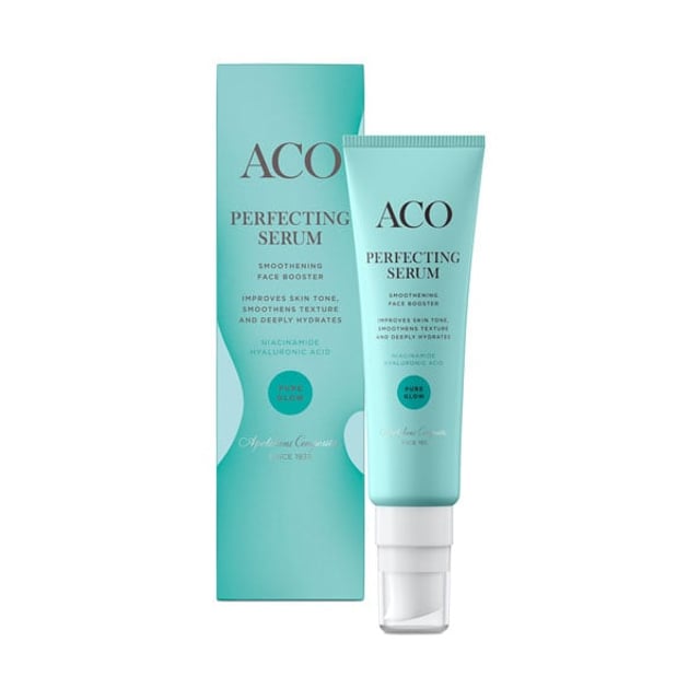 ACO Pure Glow Perfecting Serum | Hudvård - Ansiktsvård - Serum - Hyaluronsyraserum,Hudvård - Ansiktsvård - Serum - Niacinamidserum,Hudvård - Hudbesvär - Akne | Apoteka