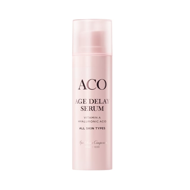 ACO Age Delay Serum 30 ml | Hudvård - Ansiktsvård - Serum - Retinolserum,Hudvård - Ansiktsvård - Anti-age - Anti-age-serum,Hudvård - Ansiktsvård - Serum - Hyaluronsyraserum | Apoteka