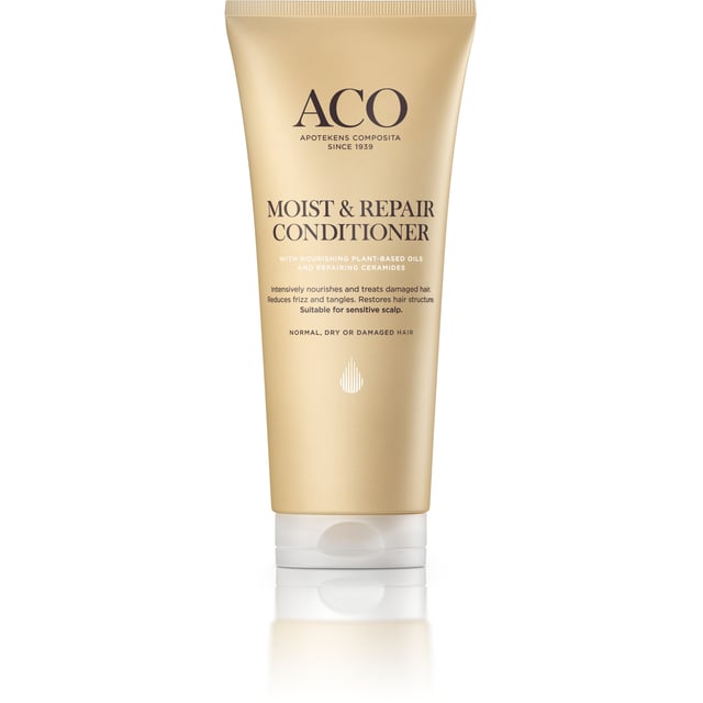 ACO Hair Care Moist & Repair Conditioner Återfuktande Balsam 200 ml | Hårvård - Balsam - Balsam för torrt hår,Hårvård - Balsam - Balsam för skadat hår | Apoteka