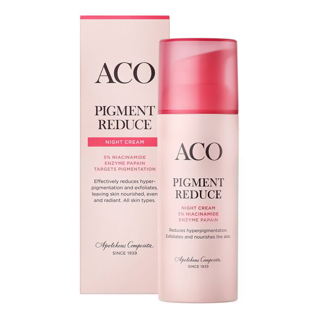 ACO Face Pigment Reduce Night Cream 50 ml | Hudvård - Ansiktsvård - Ansiktskräm - Nattkräm | Apoteka