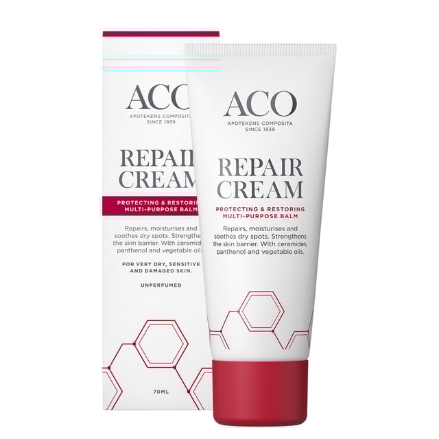ACO Repair Cream Oparfymerad 70 ml | Baby, barn & förälder - Hudvård för barn - Hudbesvär hos barn - Torr & irriterad hud hos barn,Hudvård - Hudbesvär - Torr & irriterad hud | Apoteka