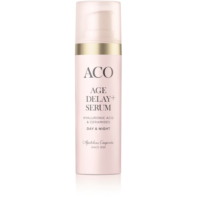 ACO Face Age Delay+ Serum 30ml | Hudvård - Ansiktsvård - Serum - Niacinamidserum,Hudvård - Ansiktsvård - Anti-age - Anti-age-serum | Apoteka