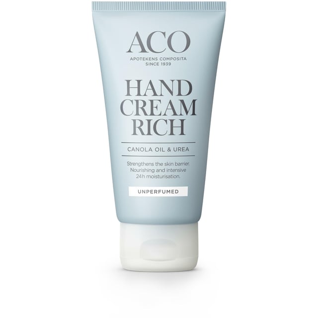 ACO Hand Cream Rich Oparfymerad 75 ml | Hudvård - Händer & fötter - Handvård - Handkräm | Apoteka