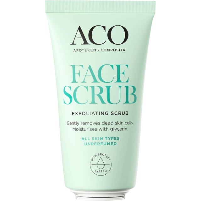 ACO Face Exfoliating Gentle Scrub Mild Ansiktsskrubb 50 ml | Hudvård - Ansiktsvård - Ansiktspeeling & ansiktsskrubb | Apoteka