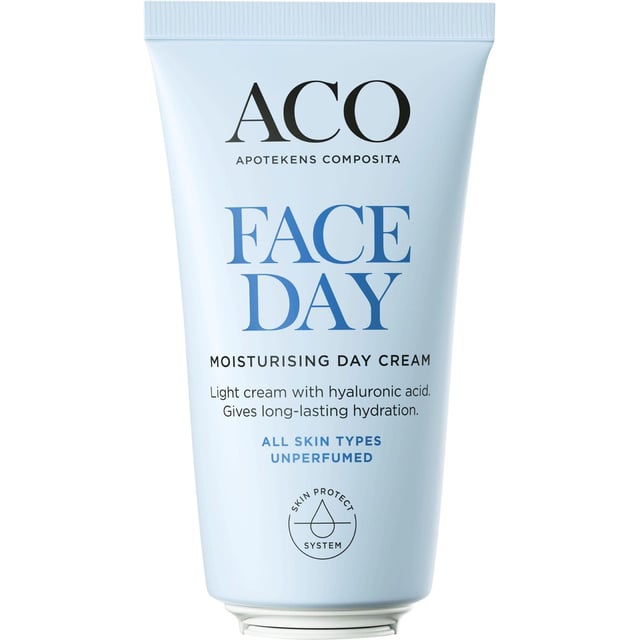 ACO Face Moisturising Day Cream Oparfymerad Dagkräm 50 ml | Hudvård - Ansiktsvård - Ansiktskräm - Dagkräm | Apoteka