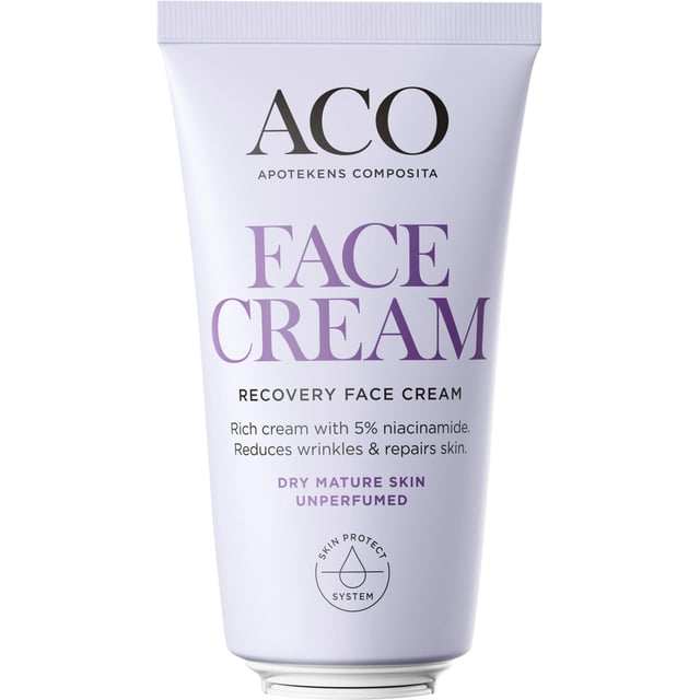 ACO Face Recovery Cream 50 ml | Hudvård - Ansiktsvård - Ansiktskräm - 24-timmarskräm | Apoteka