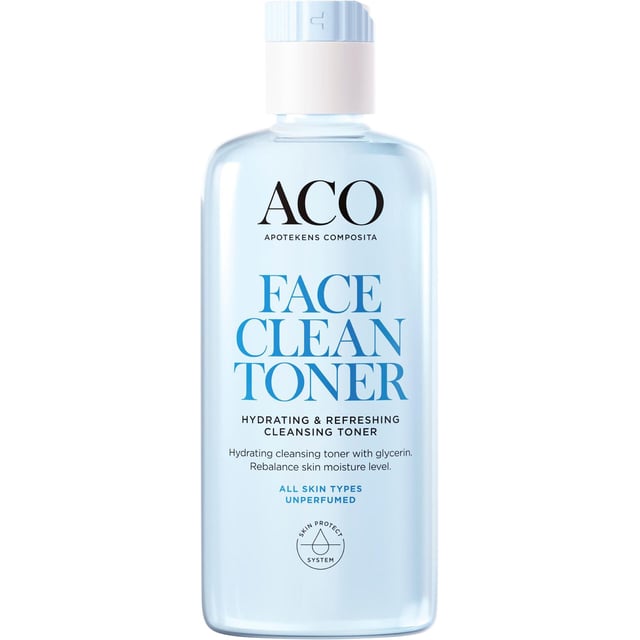 ACO Face Hydrating & Refreshing Toner Oparfymerad 200 ml | Hudvård - Ansiktsvård - Ansiktsrengöring - Ansiktsvatten & toner | Apoteka