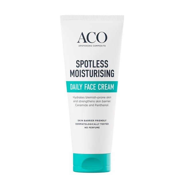 ACO Spotless Daily Face Cream Dagkräm NP 60 ml | Hudvård - Ansiktsvård - Ansiktskräm - 24-timmarskräm | Apoteka