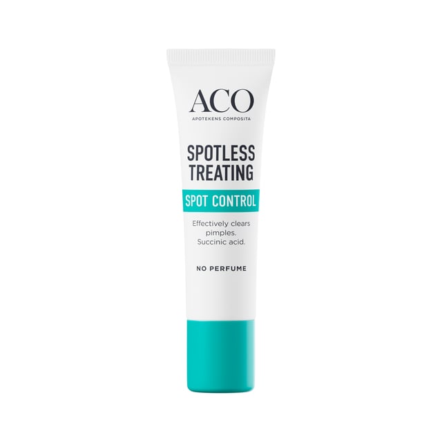 ACO Spotless Treating Spot Control Punktbehandling Finnar NP 10 ml | Hudvård - Hudbesvär - Akne - Punktbehandling för akne | Apoteka