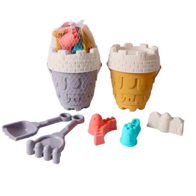 Suntoy Hinkset Sandslott 6 Delar | Baby, barn & förälder - Bada & simma - Badleksaker,Baby, barn & förälder - Leksaker - Barnleksaker & pyssel | Apoteka