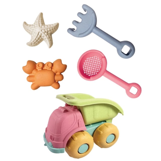 Suntoy Sandset 5 Delar Lastbil | Baby, barn & förälder - Bada & simma - Badleksaker,Baby, barn & förälder - Leksaker - Barnleksaker & pyssel | Apoteka