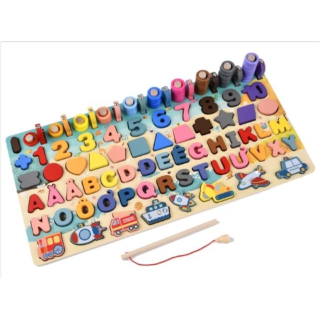Suntoy Pedagogiskt Träpussel Med Magnet | Baby, barn & förälder - Leksaker - Barnleksaker & pyssel | Apoteka