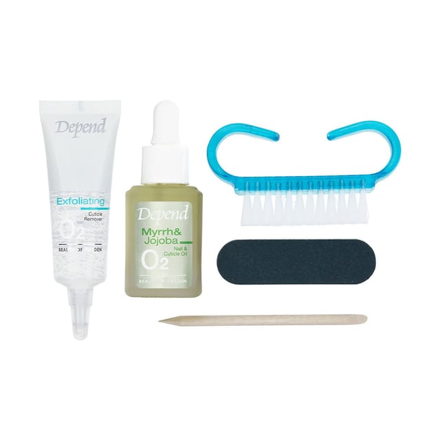Depend 2 step Action Nail Care Kit 11 ml