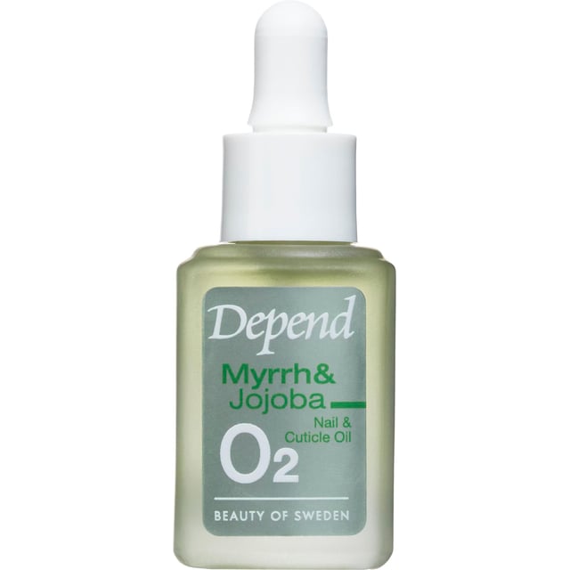 Depend Myrra & Jojoba Nail & Cuticle Oil 11 ml | Hudvård - Händer & fötter - Nagelvård - Nageltrång,Smink - Naglar - Nagelolja | Apoteka