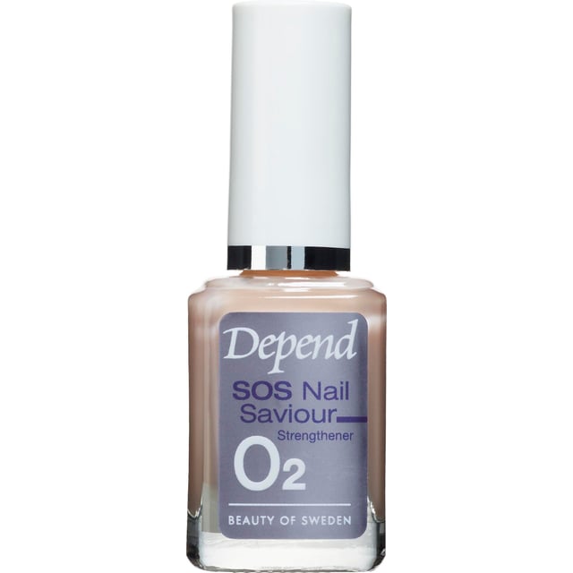 Depend SOS Nail Saviour Strengthener 11 ml | Hudvård - Händer & fötter - Nagelvård - Nageltrång,Smink - Naglar - Nagellack - Nagelförstärkare | Apoteka