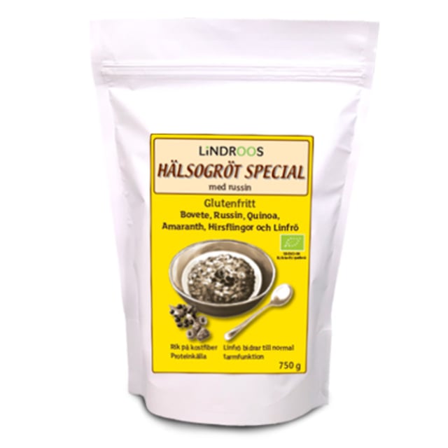 Alf Spångberg Hälsogröt Special Russin 750g | Mat & dryck - Skafferi - Gröt, flingor & müsli,Mat & dryck - Glutenfritt | Apoteka