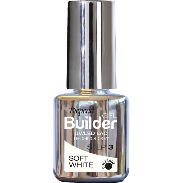 Depend Gel Builder Soft White 5 ml | Smink - Naglar - Nagellack - Färgat nagellack | Apoteka