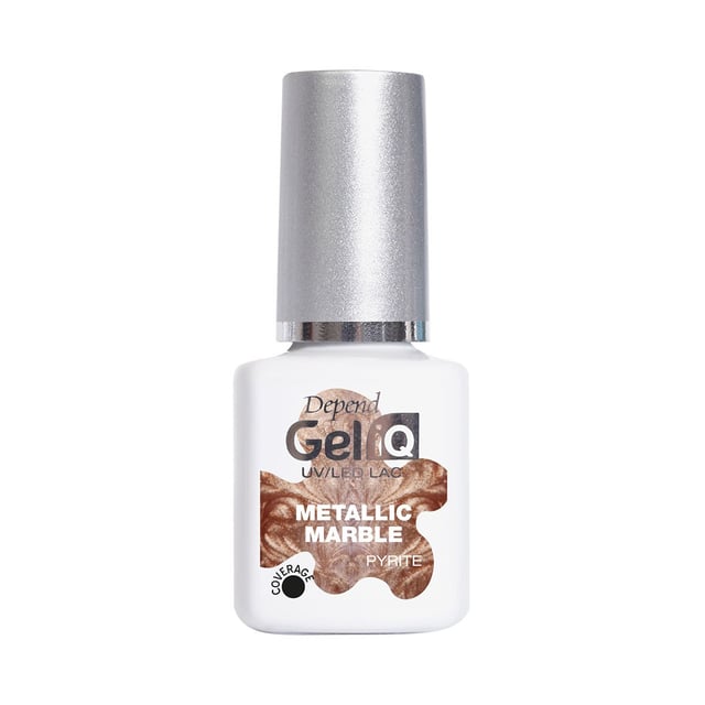 Depend Gel iQ Metallic Marble Pyrite 5 ml | Smink - Naglar - Nagellack - Färgat nagellack | Apoteka