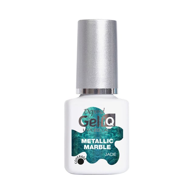 Depend Gel iQ Metallic Marble Jade 5 ml | Smink - Naglar - Nagellack - Färgat nagellack | Apoteka