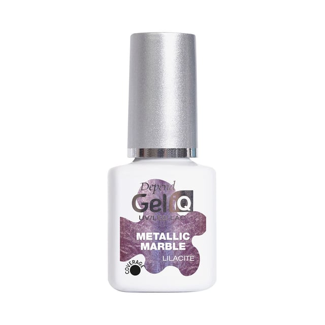 Depend Gel iQ Metallic Marble Lilacite 5 ml | Smink - Naglar - Nagellack - Färgat nagellack | Apoteka