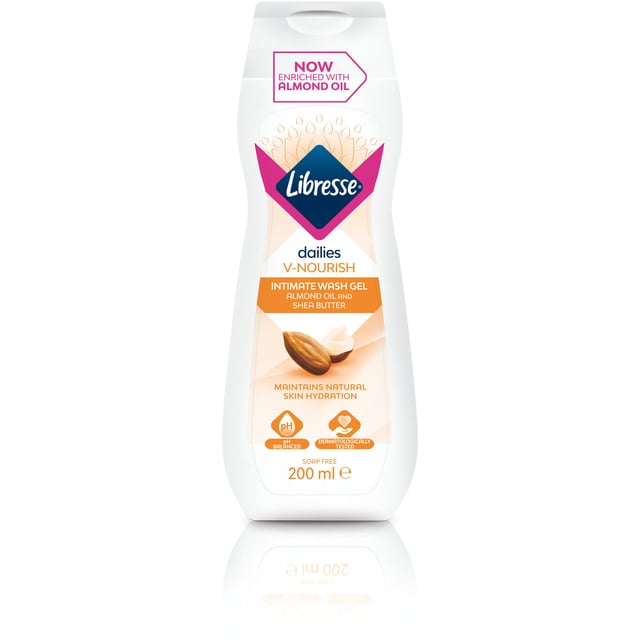 Libresse DaiIies V-Nourish Intimate Wash Gel 200 ml | Intimvård - Intimhygien - Intimtvål | Apoteka