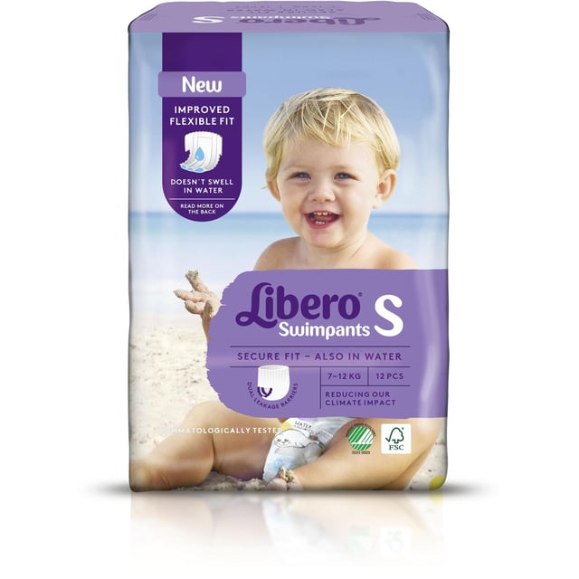 Libero Swimpants Small 7-12 kg 12 st | Baby, barn & förälder - Blöjor & våtservetter - Blöjor,Baby, barn & förälder - Bada & simma - Badkläder för barn | Apoteka