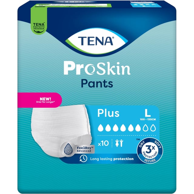 Tena Pants Plus L | Intimvård - Underlivsbesvär - Inkontinens | Apoteka