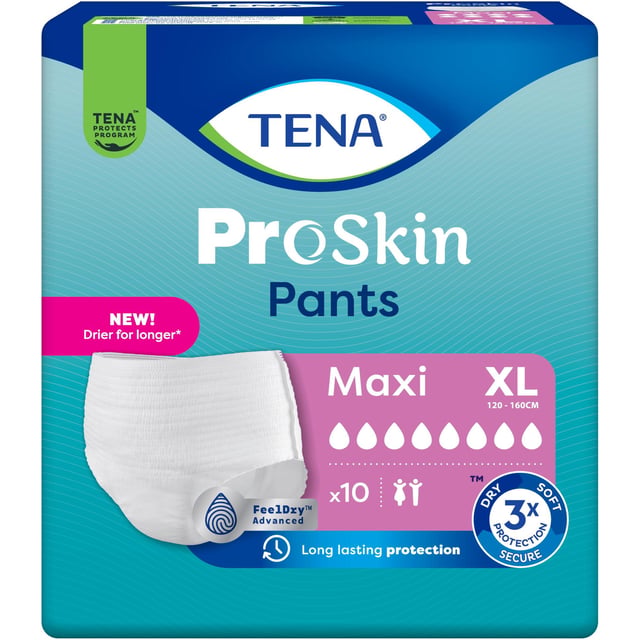 Tena Pants Maxi XL | Intimvård - Underlivsbesvär - Inkontinens | Apoteka