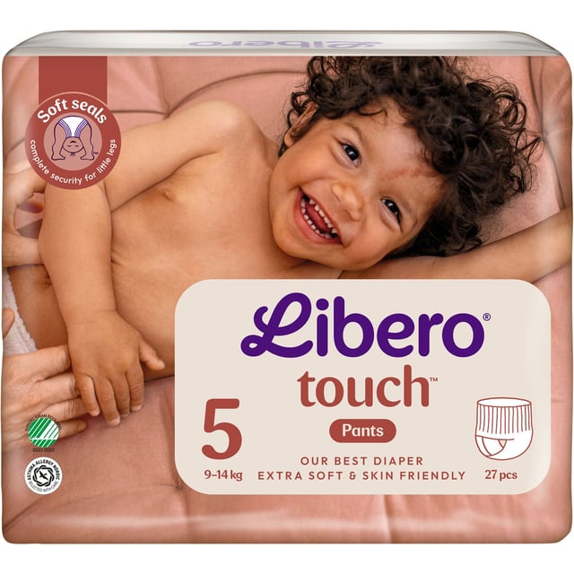 Libero Touch 5 Blöjor (9-14 kg) 27 st | Baby, barn & förälder - Blöjor & våtservetter - Blöjor | Apoteka